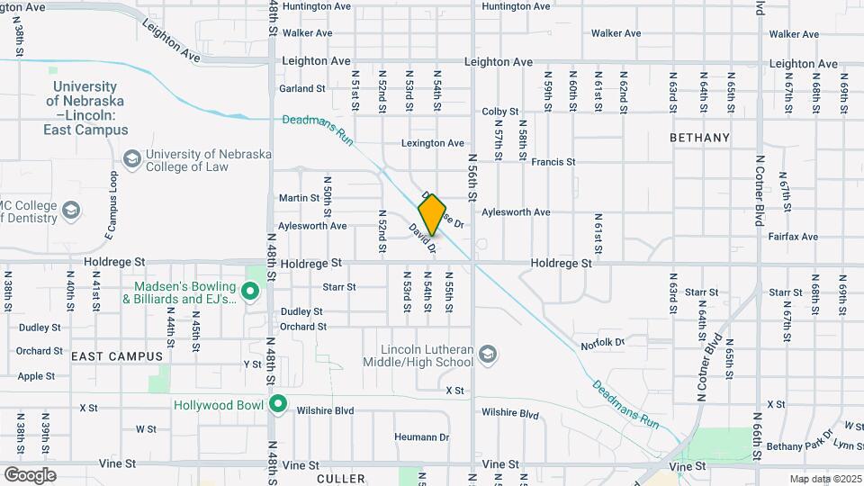 1514 David Dr Map and Location Details
