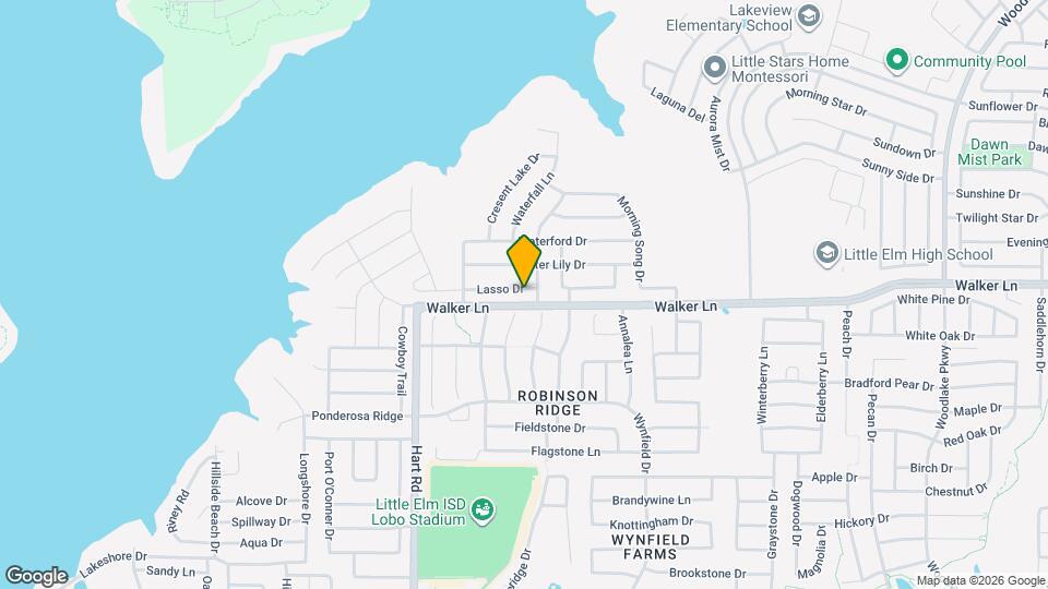 1306 Lasso Dr Map and Location Details