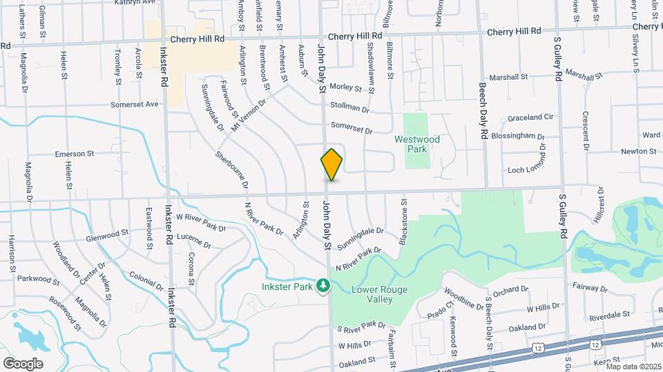 855 John Daly St Map and Location Details