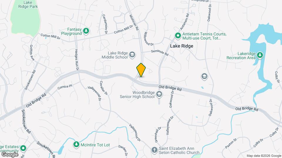3052 Choctaw Ridge Ct Map and Location Details