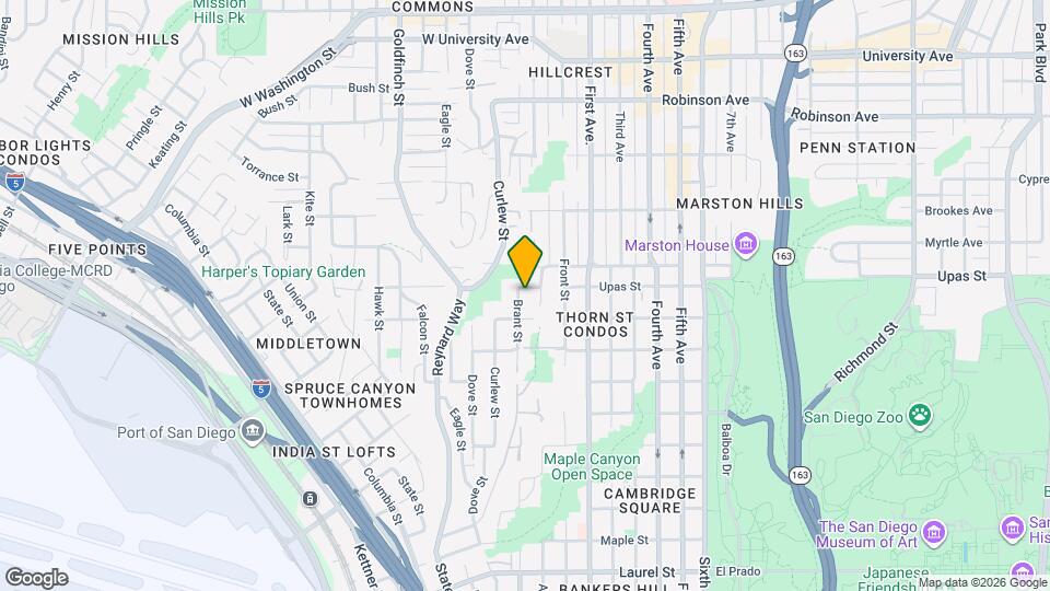 3355 Brant St Map and Location Details