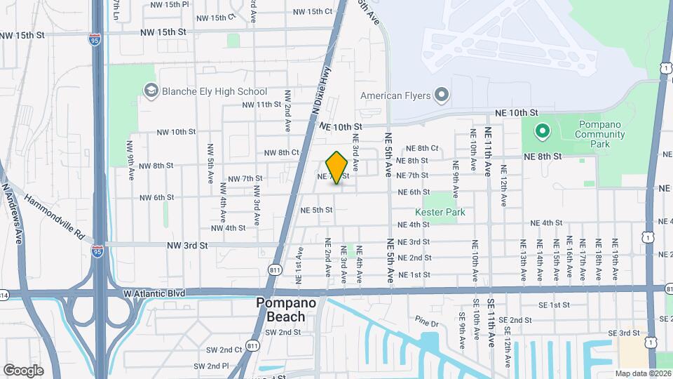 115 NE 6th St Mapa y Detalles de la Ubicación