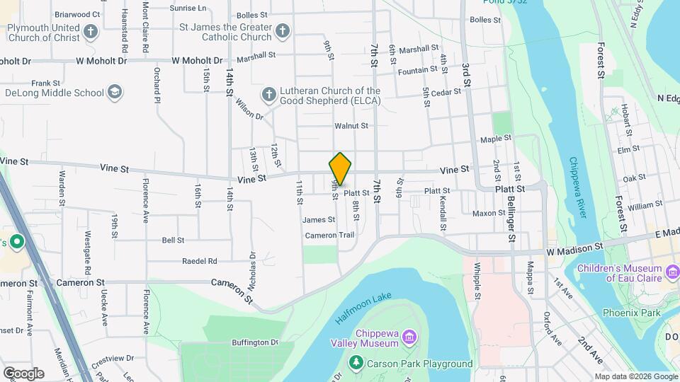 818-820 Platt St Map and Location Details