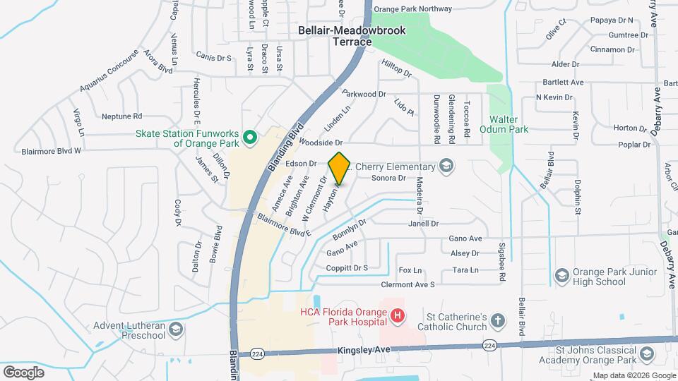 434 Hayton Ave Mapa y Detalles de la Ubicación