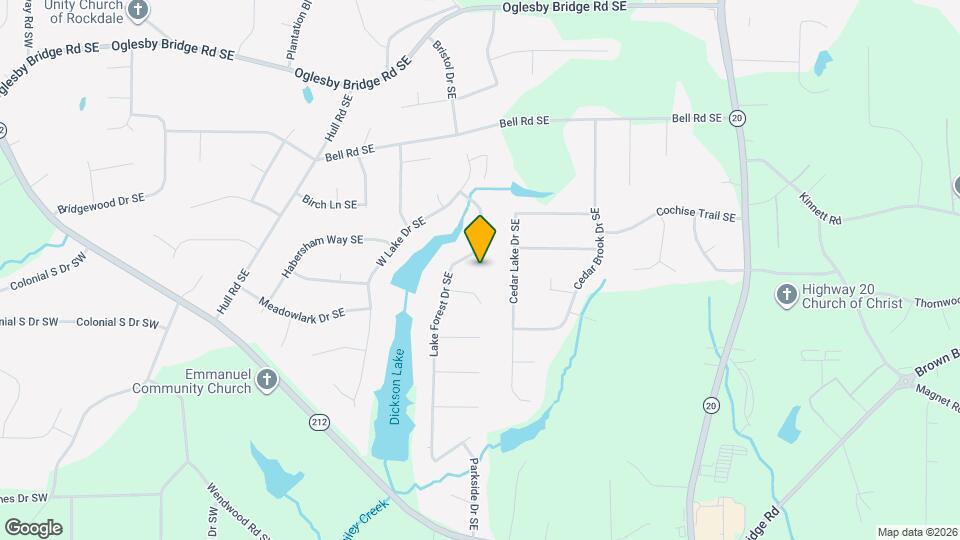 629 Tahoe Cir SE Map and Location Details