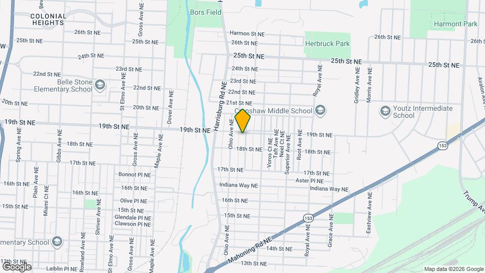 1825 Roosevelt Ave NE Mapa y Detalles de la Ubicación