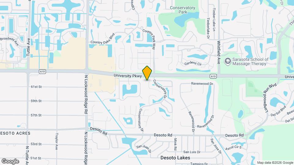 3622 Bonaventure Ct Map and Location Details