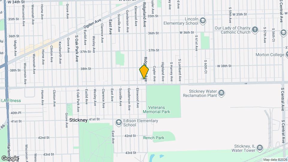 3838 Ridgeland Ave, Unit 1 Mapa y Detalles de la Ubicación