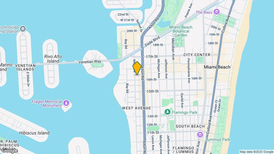 1611 West Dr Map and Location Details