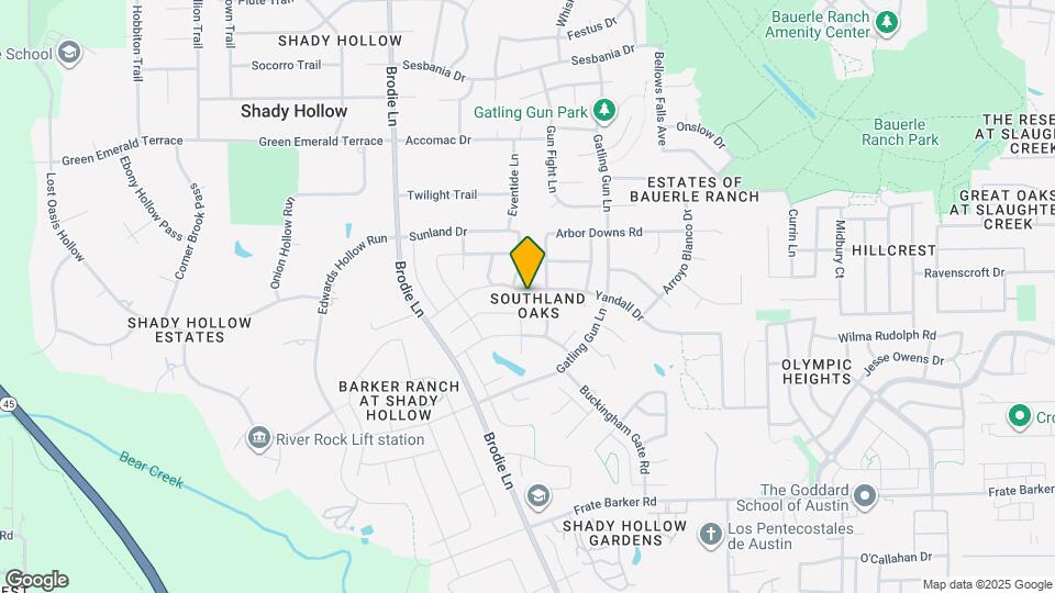 2909 Yandall Dr Map and Location Details