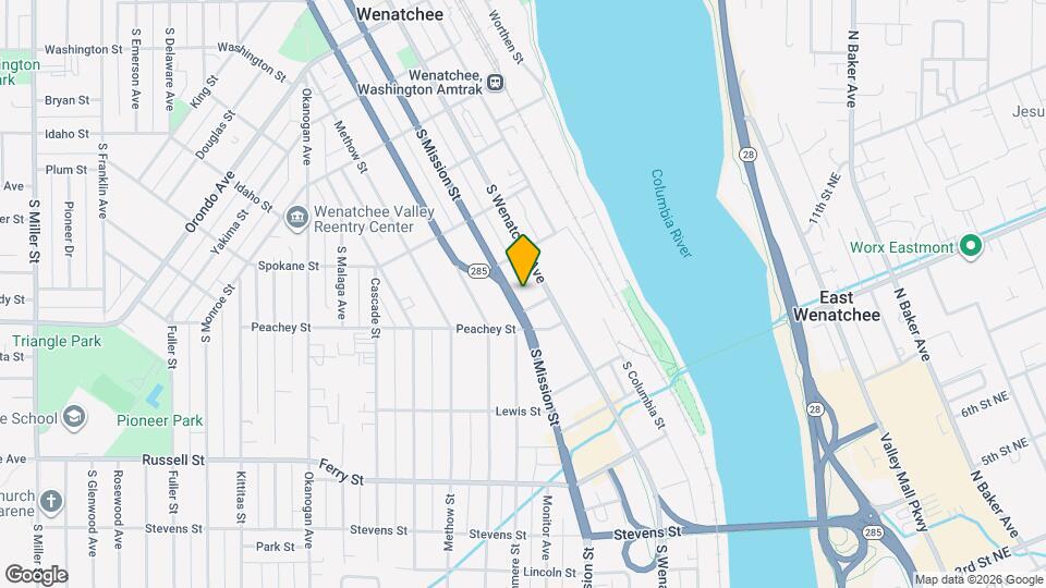 625 S Mission St Map and Location Details