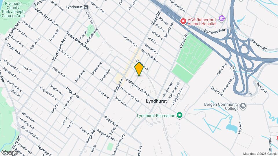 272 Castle Ter, Unit 2 Map and Location Details