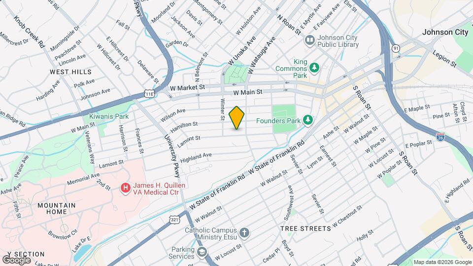 308 Lamont St Map and Location Details