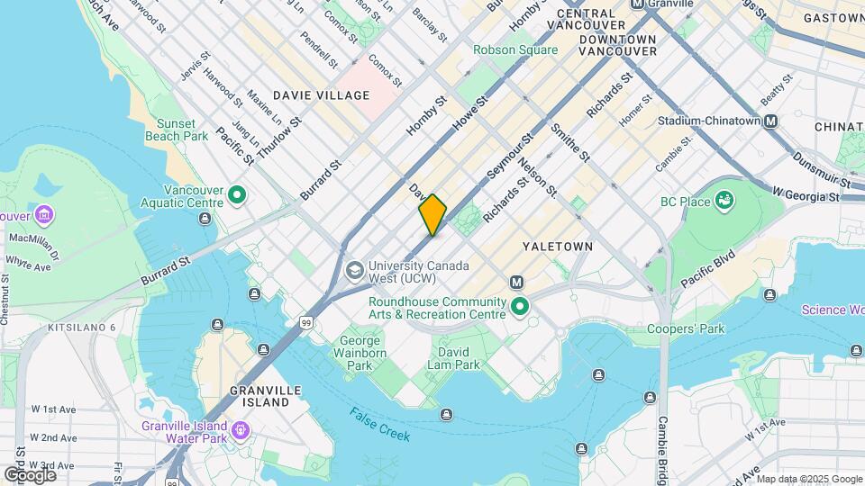 1238 Seymour St Map and Location Details