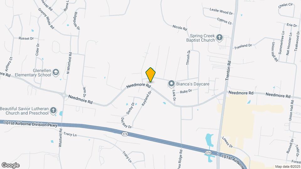 581 Needmore Rd Map and Location Details