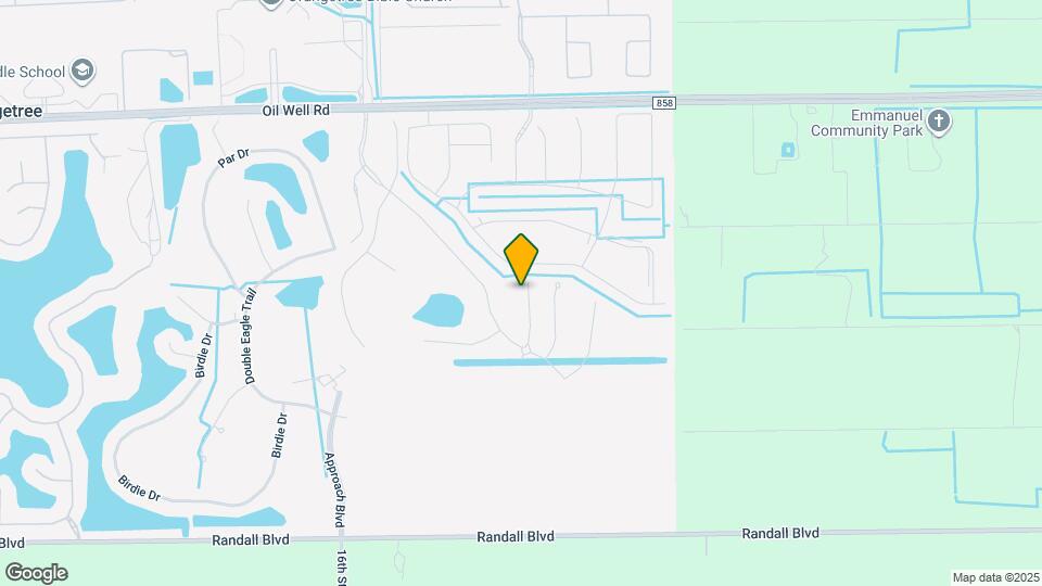 1863 Mesa LN Map and Location Details