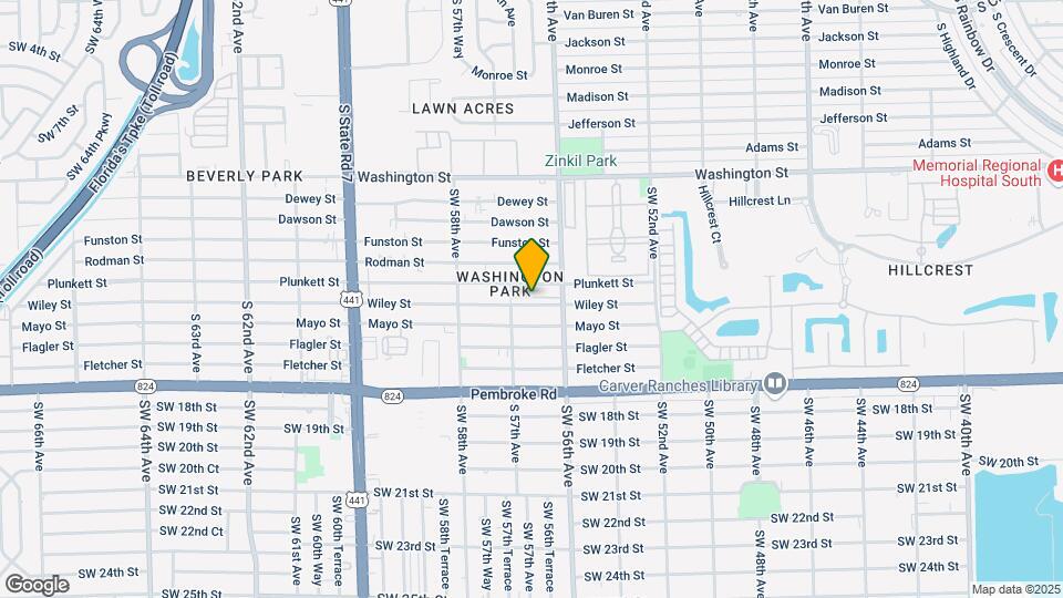 5625 Wiley St Map and Location Details