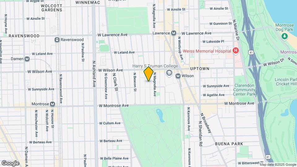 4501 Malden St Map and Location Details