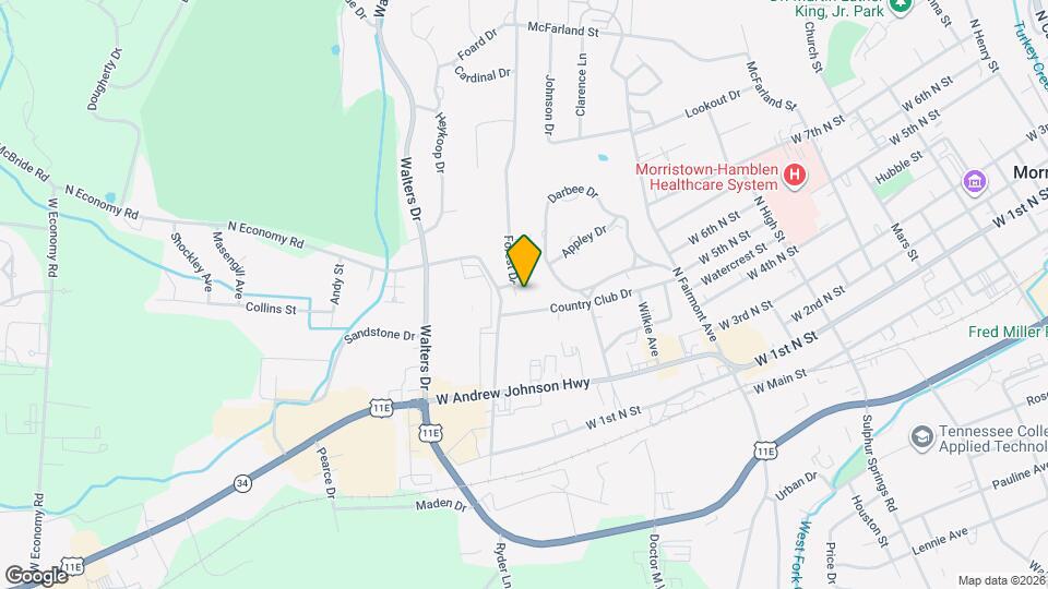 710 Forest Dr Map and Location Details