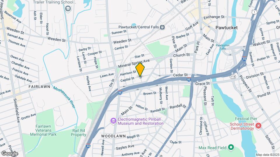 42 Capital St, Unit 1 Map and Location Details
