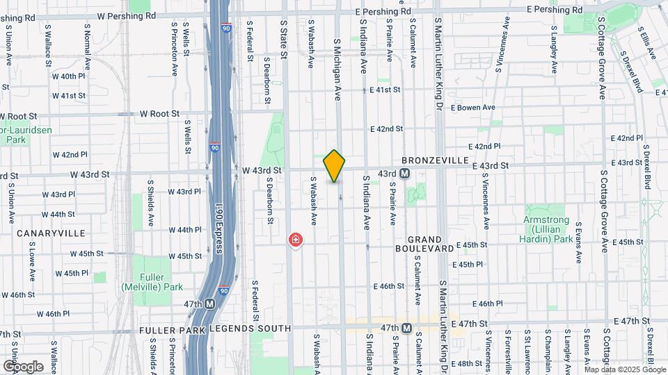 4326-4328 S Michigan Ave Map and Location Details
