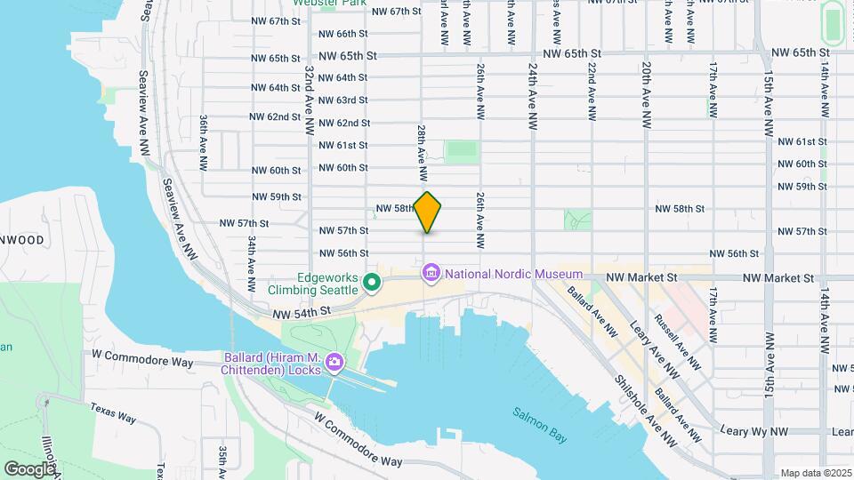 5612 28th Ave NW Map and Location Details