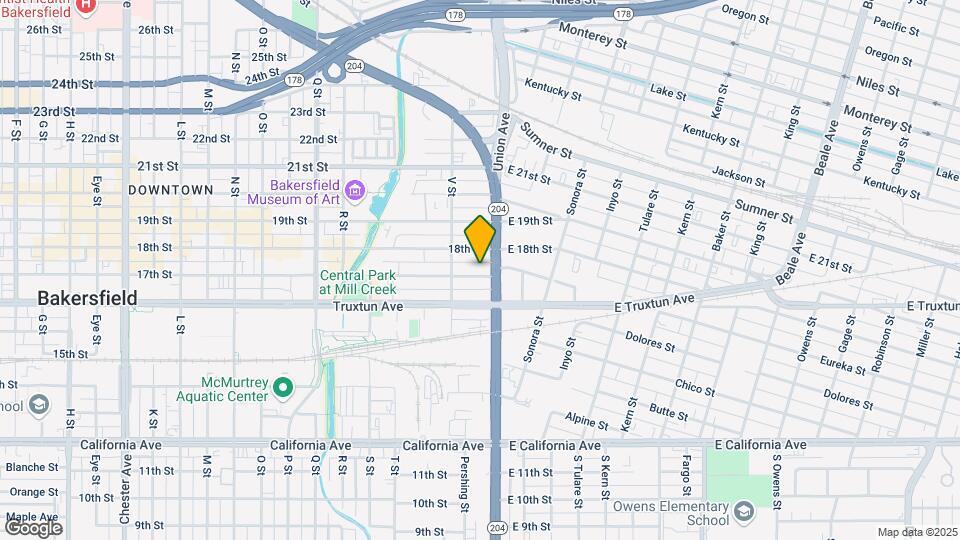 124 17th St Map and Location Details