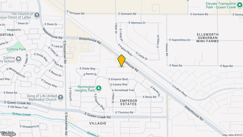 19675 E Oriole Way Map and Location Details