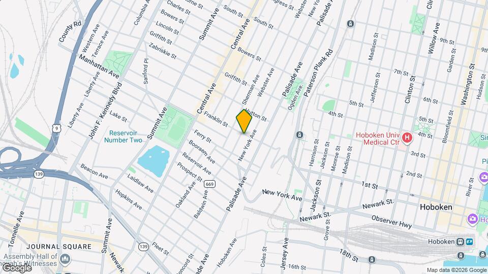 65 Franklin St Map and Location Details