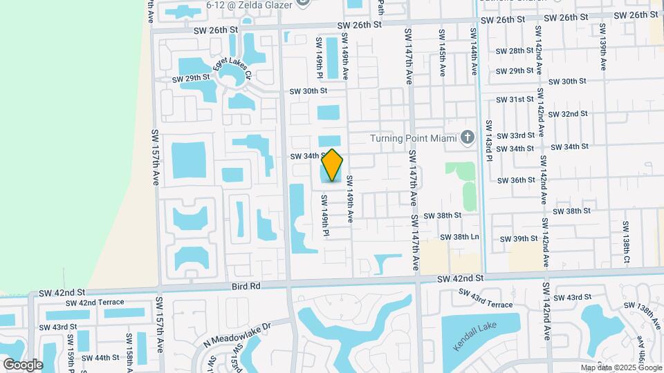 14947 SW 36th Terrace Map and Location Details