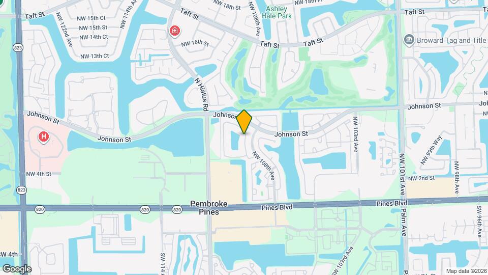 610 NW 108th Terrace Map and Location Details