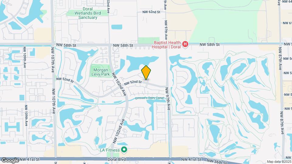 9995 NW 52nd St Map and Location Details