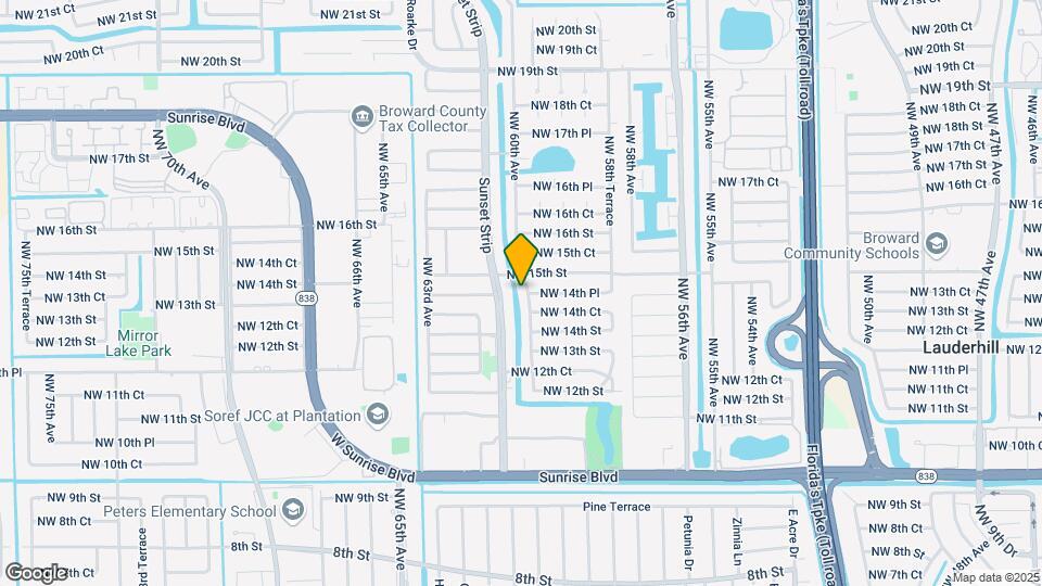 1477 NW 60th Ave Mapa y Detalles de la Ubicación