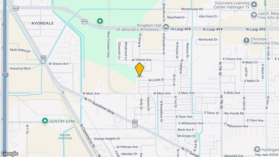 2510 N Rose St Map and Location Details