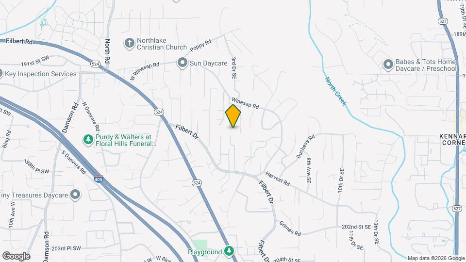 19525 3rd Dr SE Map and Location Details