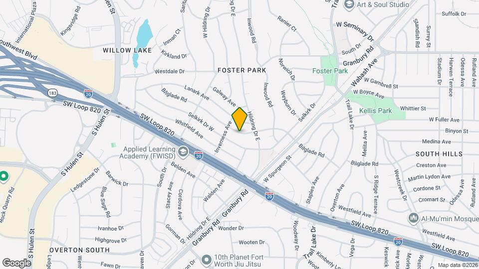 4117 Bilglade Rd Map and Location Details