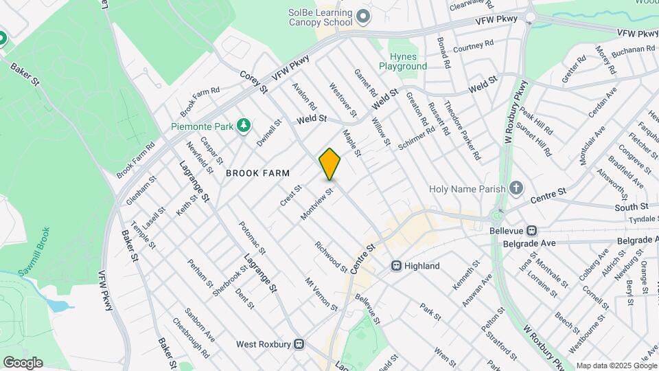 162 Corey St Map and Location Details