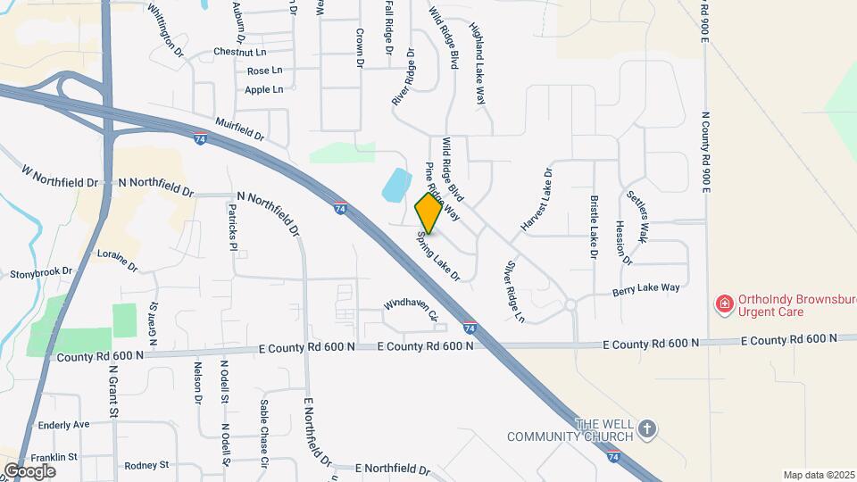 1262 Spring Lake Dr Map and Location Details