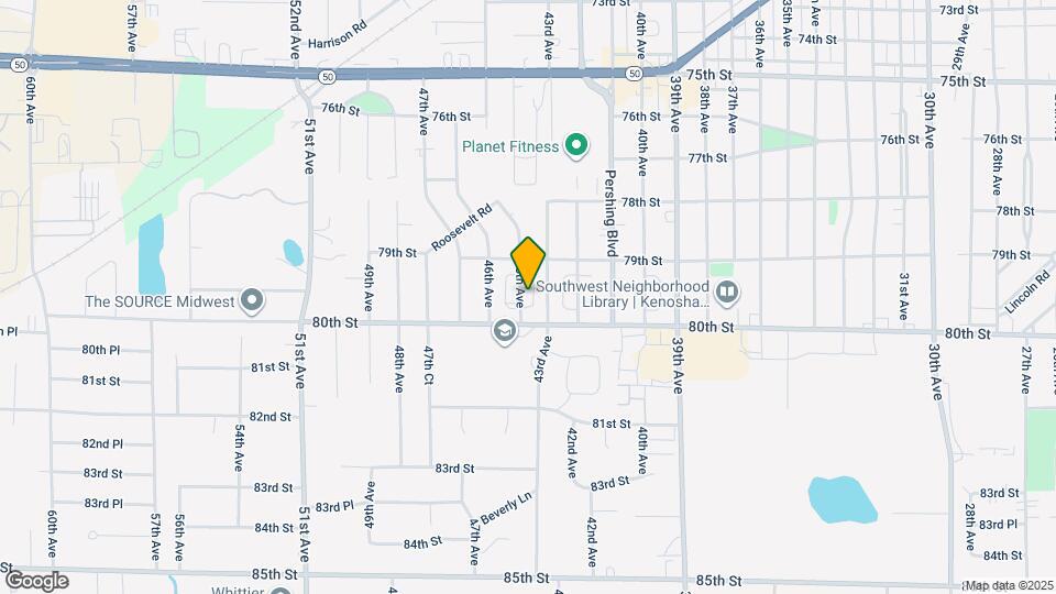 7931 45th Ave Map and Location Details