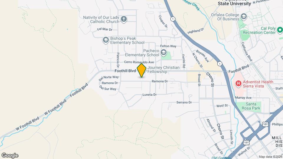 298 Ramona Dr Map and Location Details