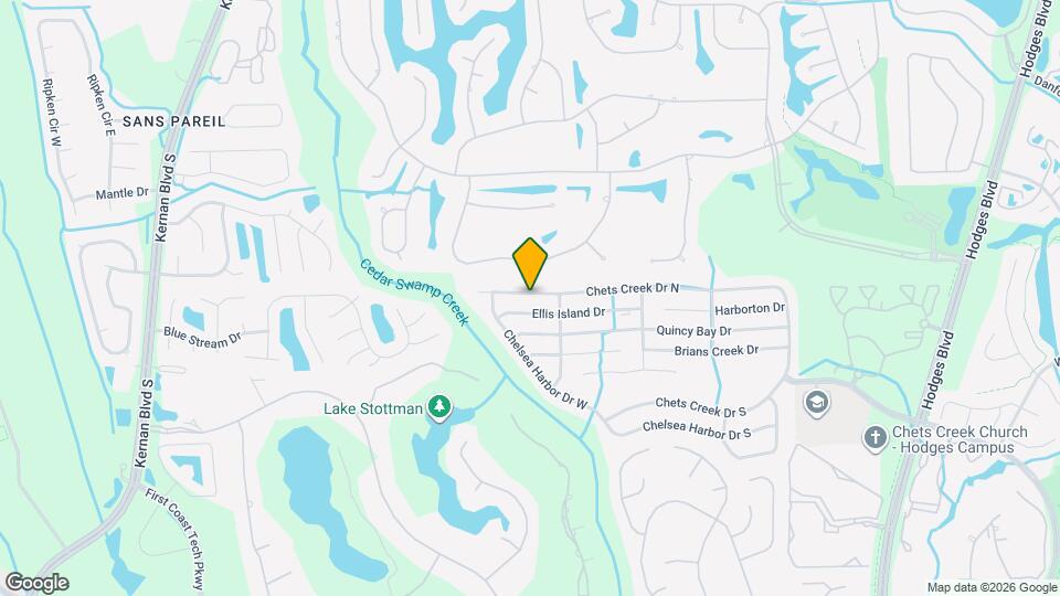 12784 Chets Creek Dr N Map and Location Details