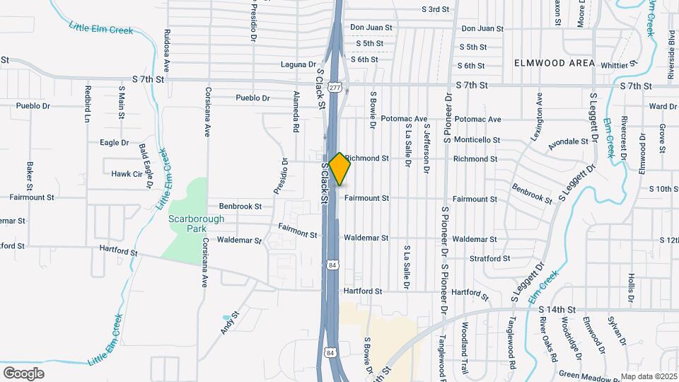 1133 S Danville Dr Map and Location Details