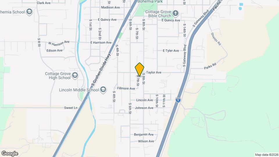 1336 S 7th St Map and Location Details