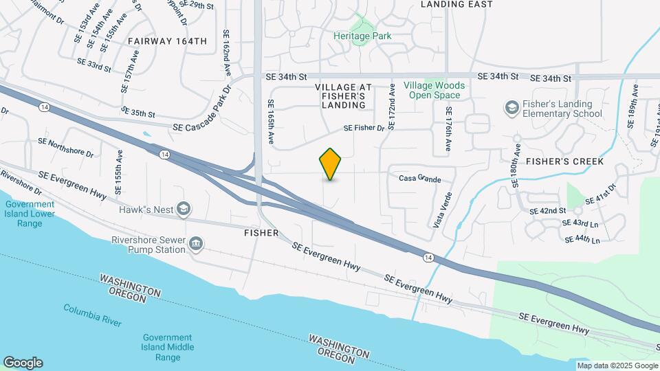 3919 SE 168th Ave Map and Location Details