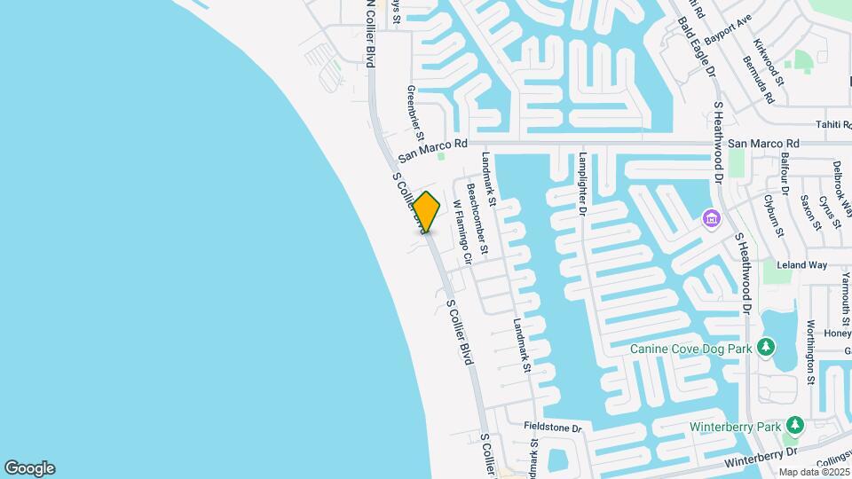 220 S Collier Blvd Map and Location Details