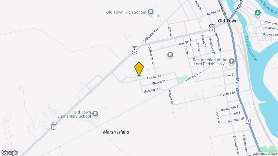 147 Lincoln St, Unit Apt 2 Map and Location Details