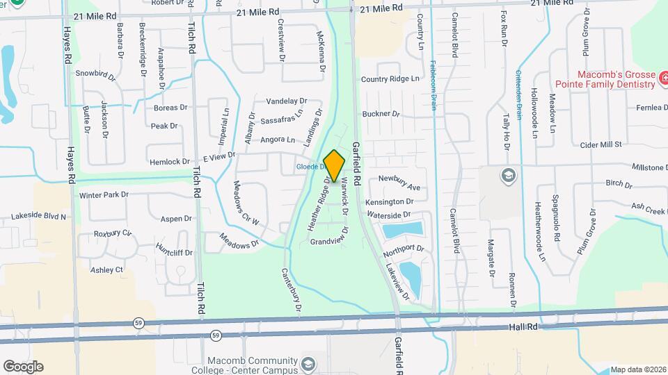 16468 Radison Dr, Unit 258 Map and Location Details