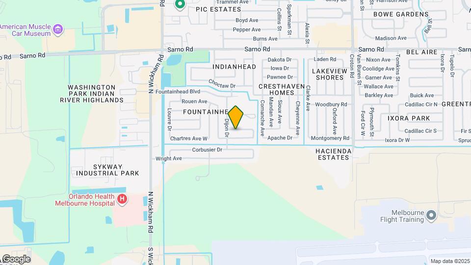 2615 St Michel Ave Map and Location Details