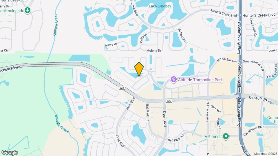 2719 Crane's Cove Dr Map and Location Details