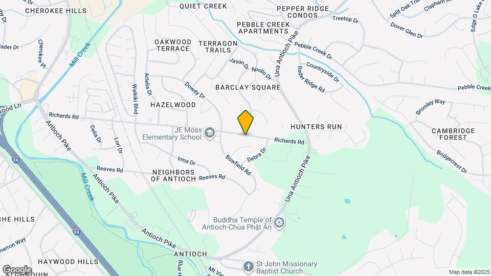 721 Richards Rd Map and Location Details
